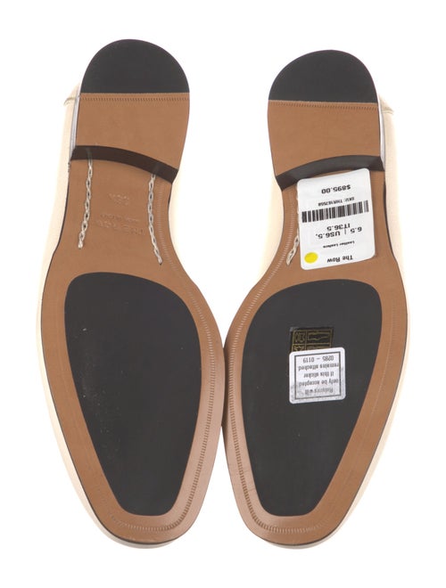 The Row Adam Leather Loafers