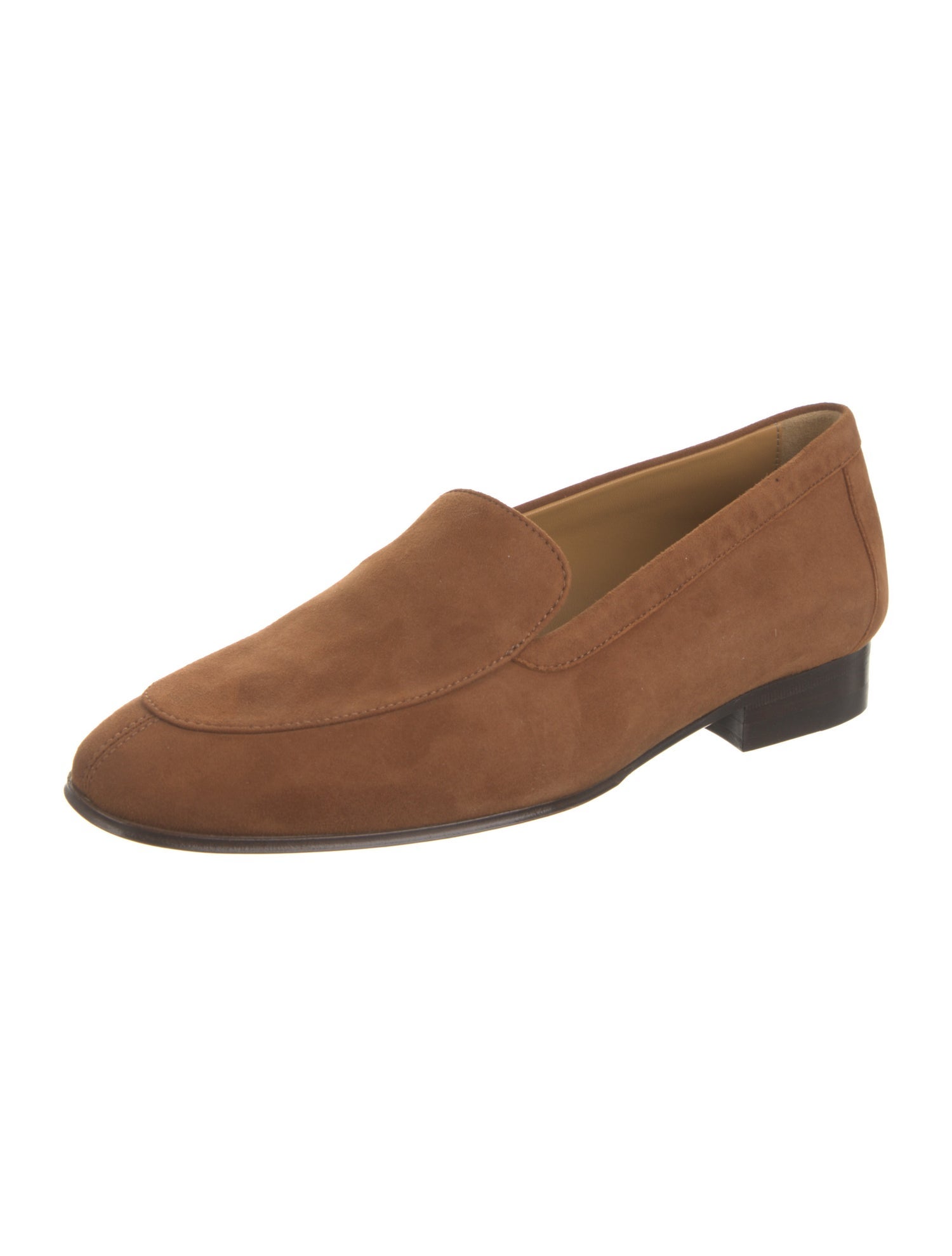 The Row Suede Loafers