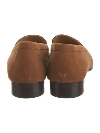 The Row Suede Loafers