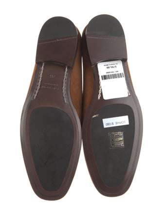 The Row Suede Loafers