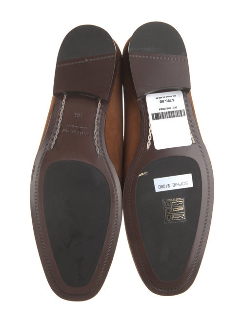The Row Suede Loafers