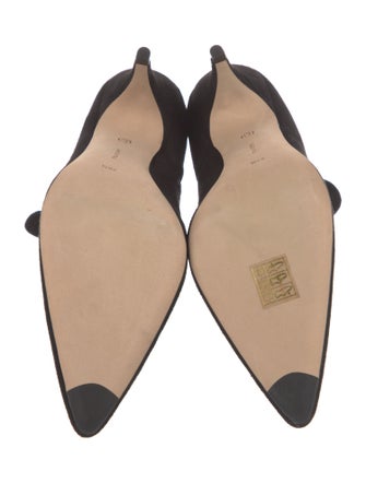 The Row Liisa High Heel Bootie Suede Sock Boots