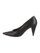 The Row Cone Leather Pumps
