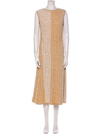 The Row Dembe Midi Length Dress