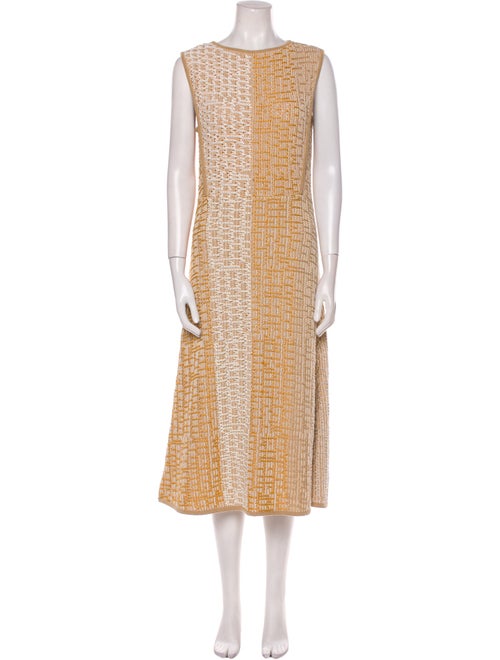 The Row Dembe Midi Length Dress