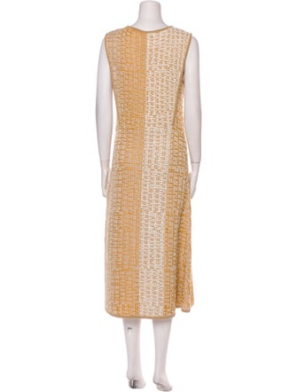 The Row Dembe Midi Length Dress