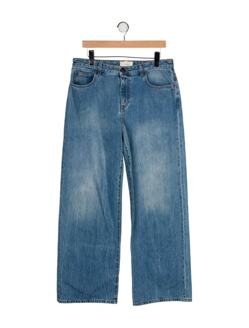 The Row High-Rise Wide Leg Jeans