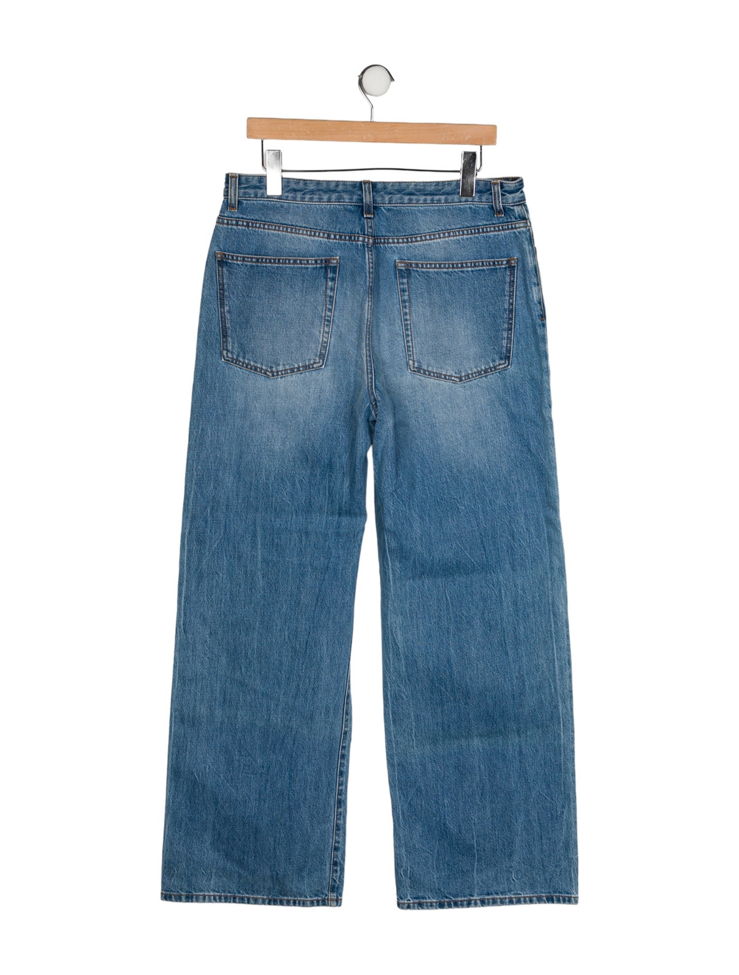 The Row High-Rise Wide Leg Jeans