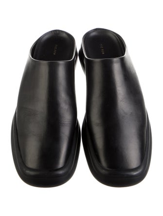 The Row Leather Mules