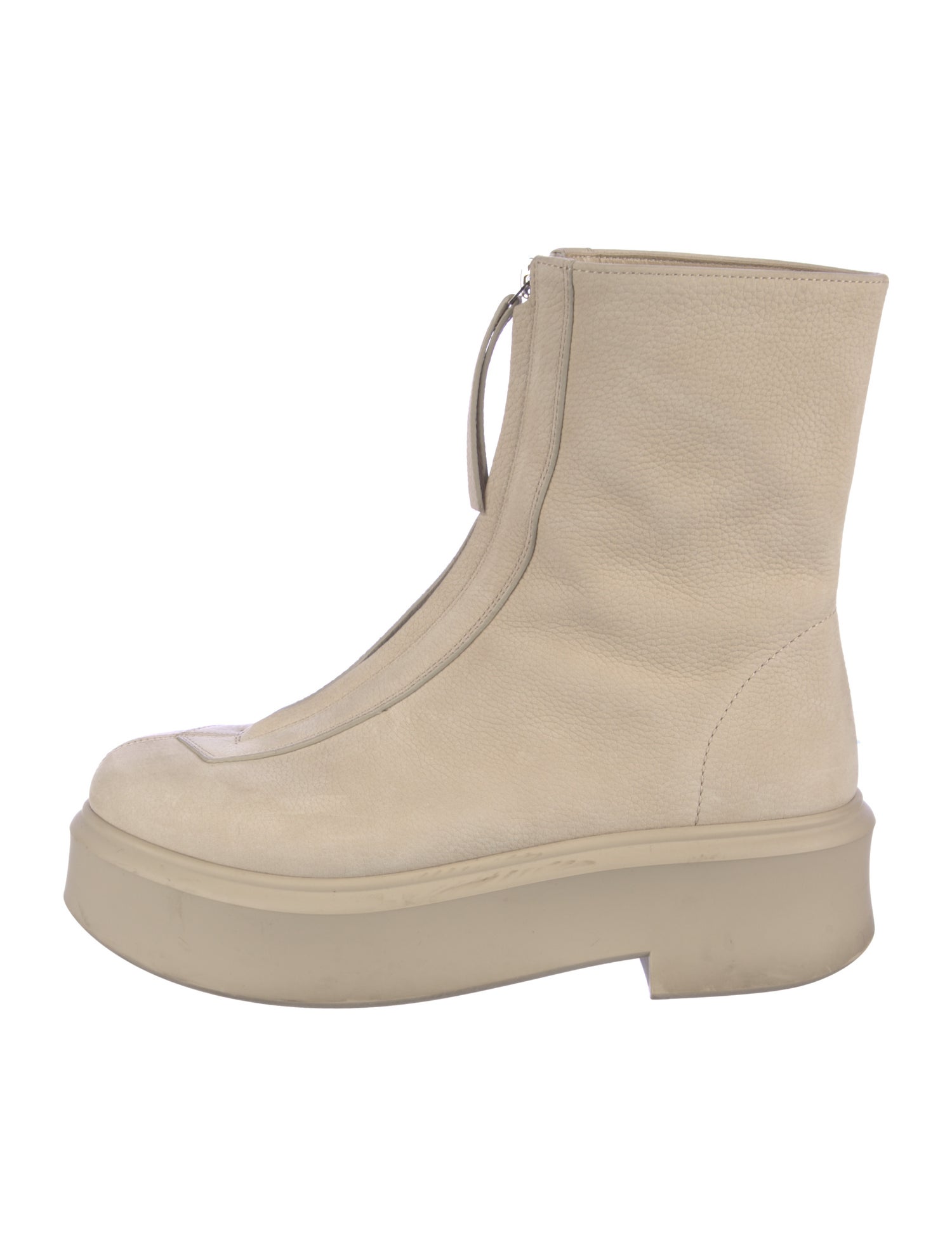 The Row Nubuck Combat Boots