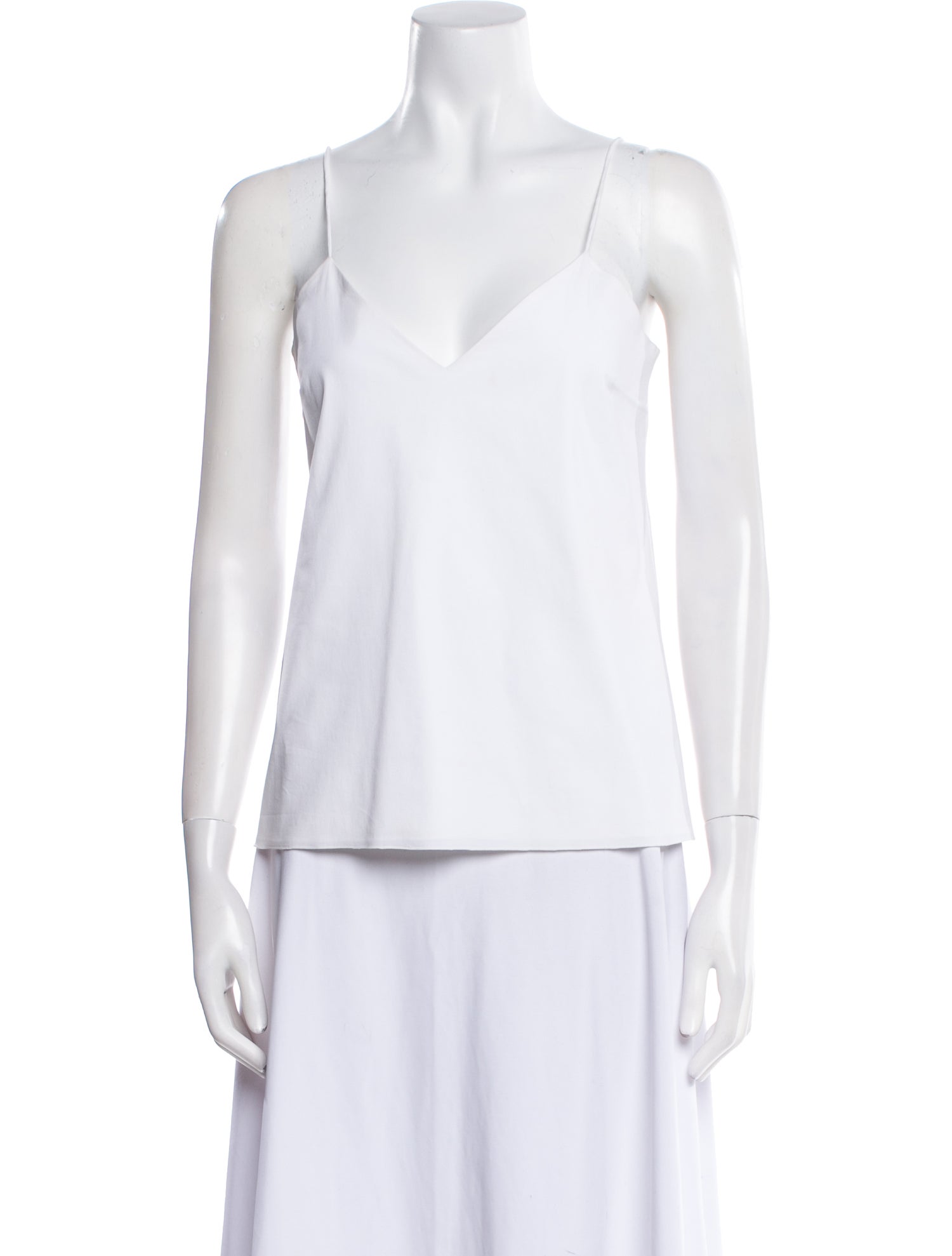 The Row Square Neckline Sleeveless Top