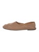 The Row Leather Ballet Flats