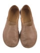 The Row Leather Ballet Flats