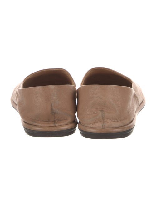 The Row Leather Ballet Flats