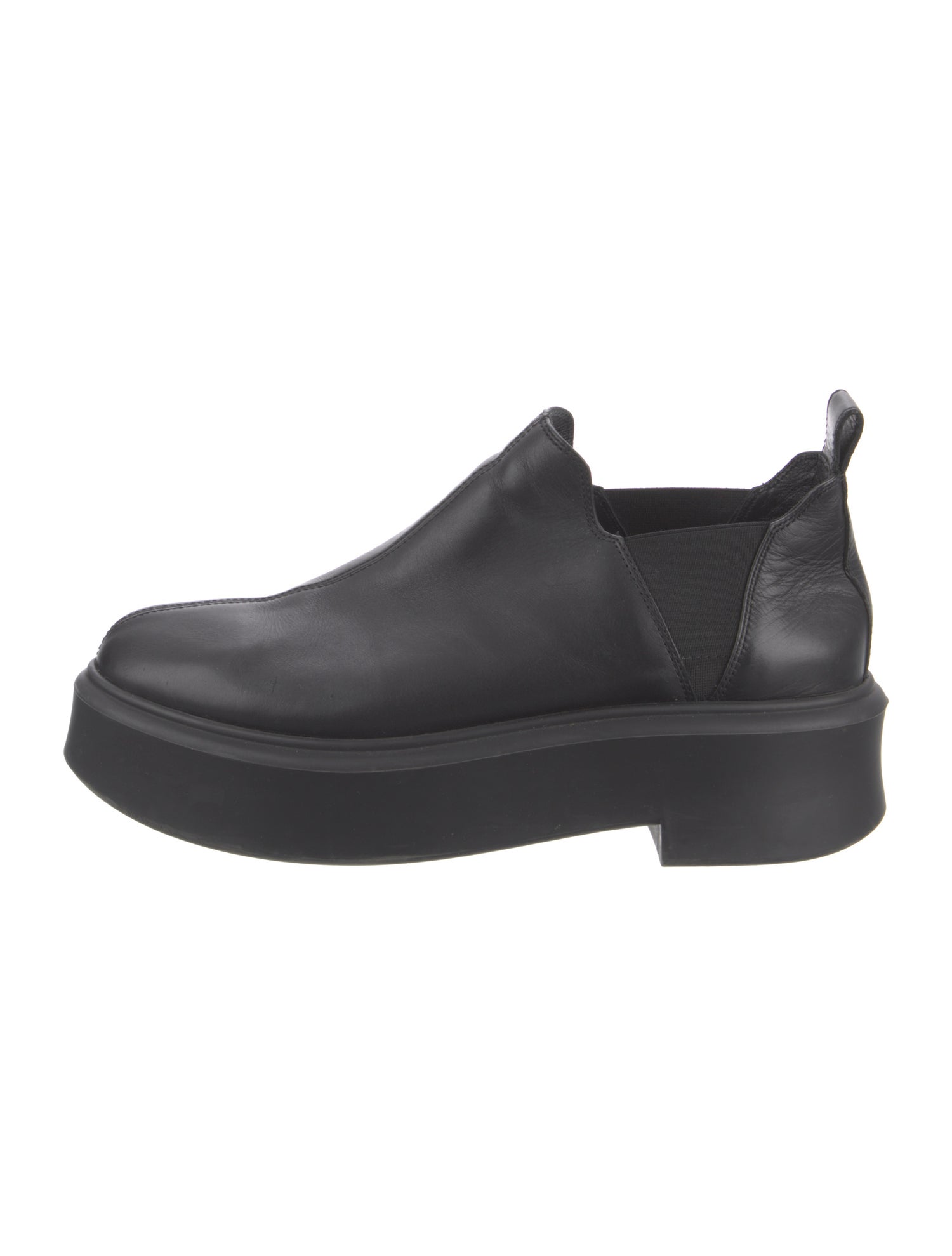 The Row Robin Leather Chelsea Boots
