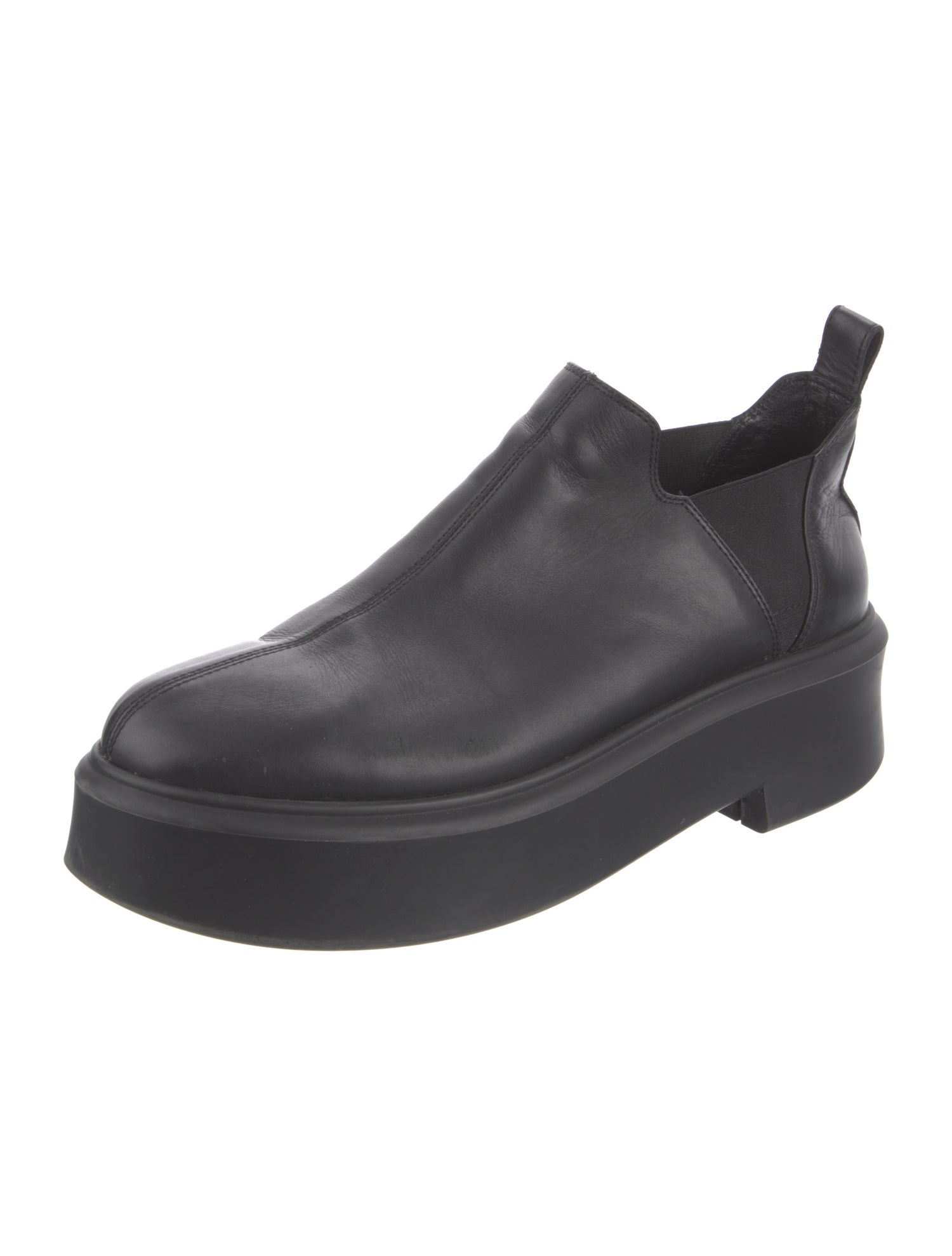 The Row Robin Leather Chelsea Boots