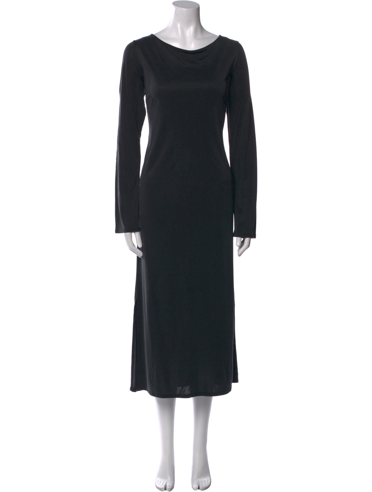 The Row Bateau Neckline Long Dress