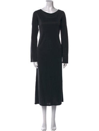 The Row Bateau Neckline Long Dress