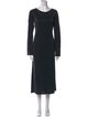 The Row Bateau Neckline Long Dress