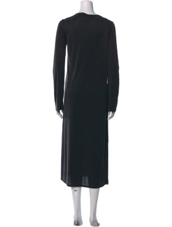 The Row Bateau Neckline Long Dress