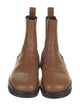 The Row Leather Chelsea Boots