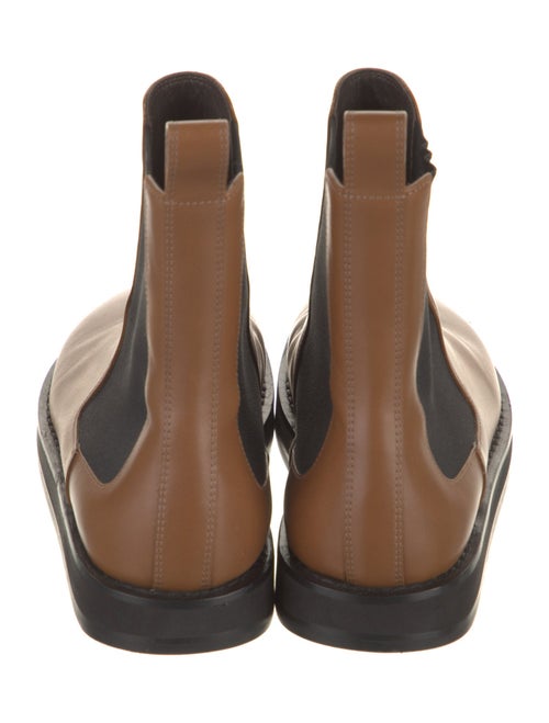 The Row Leather Chelsea Boots