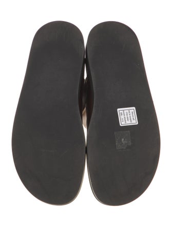 The Row Leather Chelsea Boots