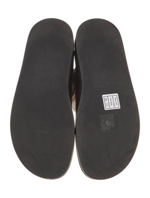 The Row Leather Chelsea Boots