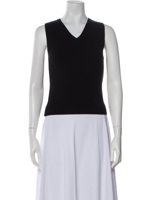 The Row Cashmere V-Neck Sweater