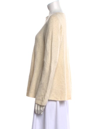 The Row Cashmere Scoop Neck Sweater
