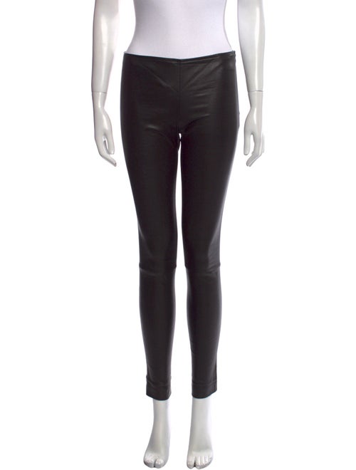 The Row Lambskin Skinny Leg Pants