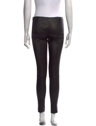 The Row Lambskin Skinny Leg Pants