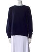 The Row Cashmere Bateau Neckline Sweater