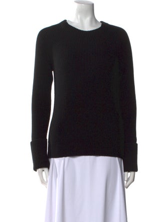 The Row Virgin Wool Crew Neck Sweater