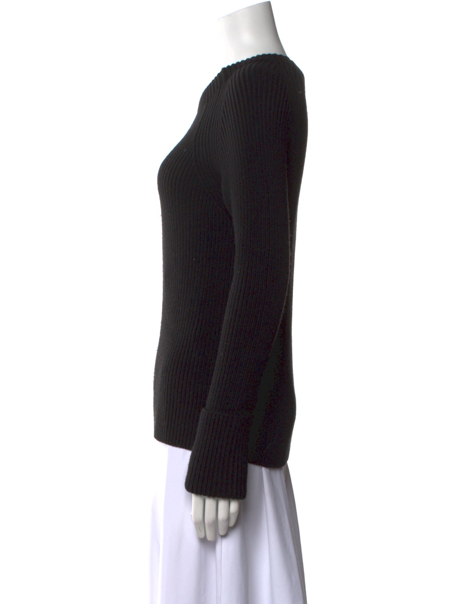 The Row Virgin Wool Crew Neck Sweater