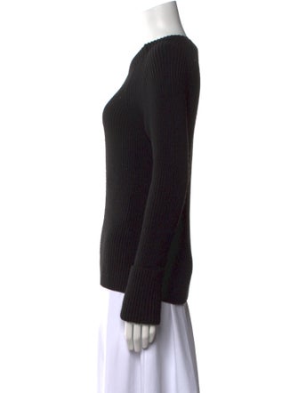 The Row Virgin Wool Crew Neck Sweater