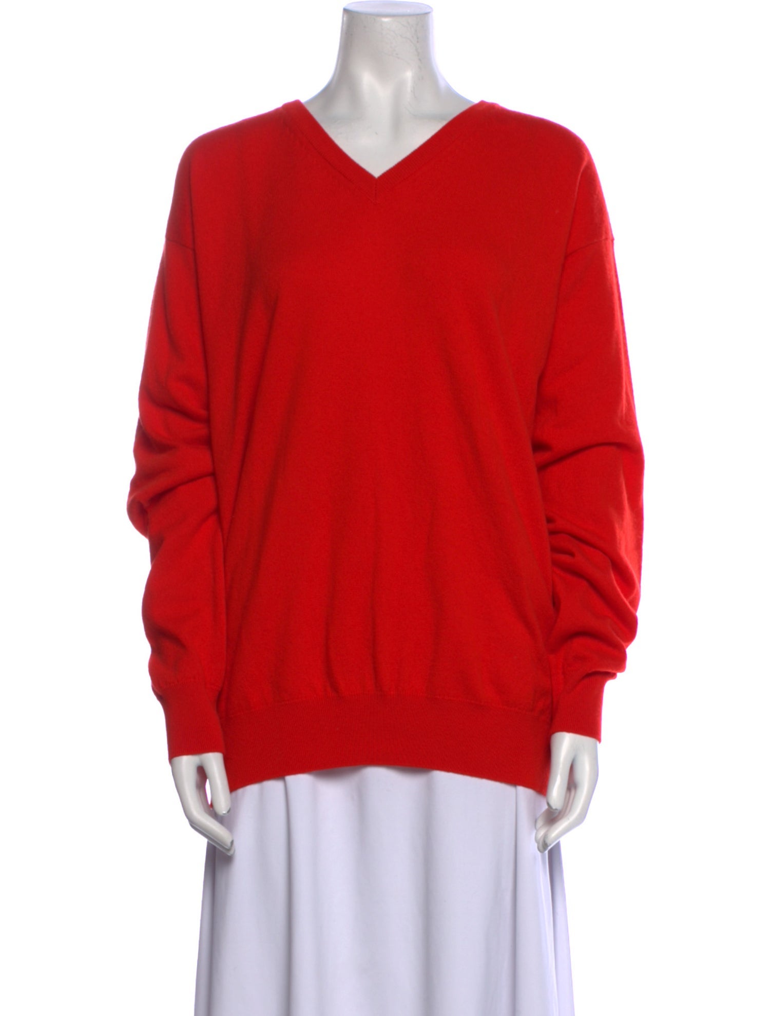 The Row Cashmere V-Neck Sweater