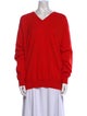 The Row Cashmere V-Neck Sweater