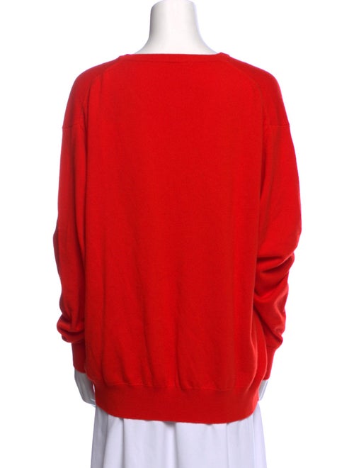 The Row Cashmere V-Neck Sweater