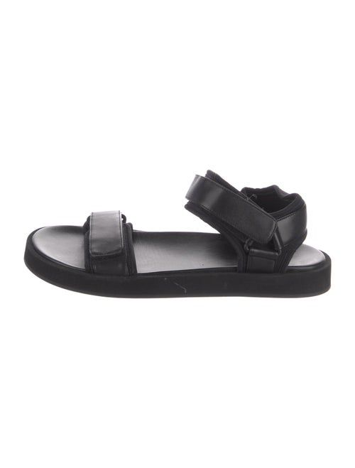 The Row Hook and Loop Leather Sandals