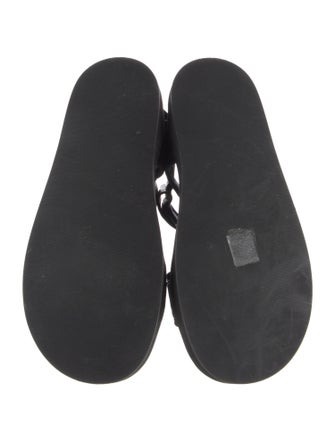The Row Hook and Loop Leather Sandals