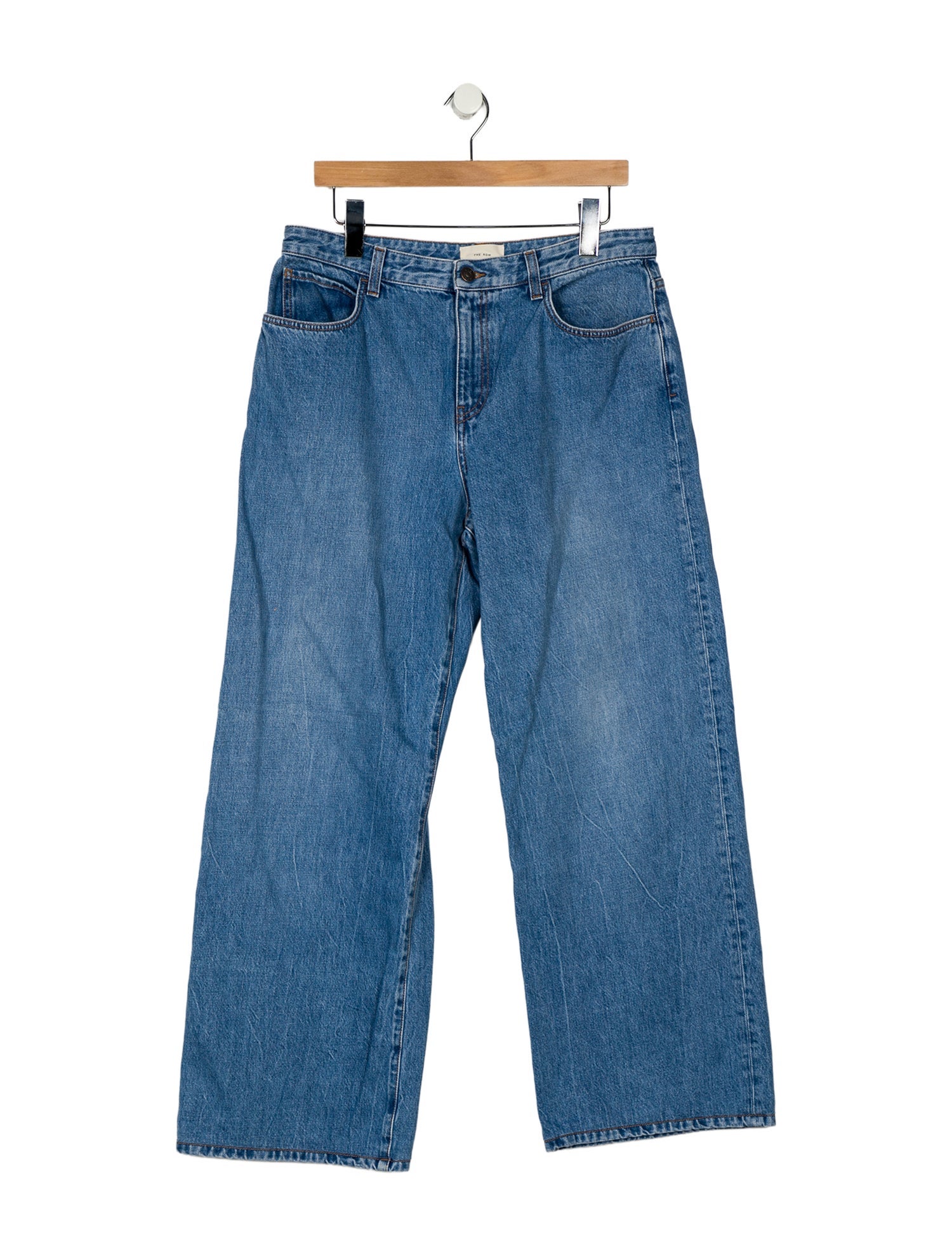 The Row High-Rise Wide Leg Jeans