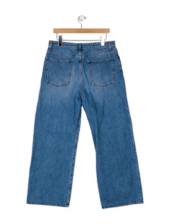 The Row High-Rise Wide Leg Jeans