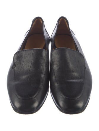 The Row Adam Loafer Leather Loafers