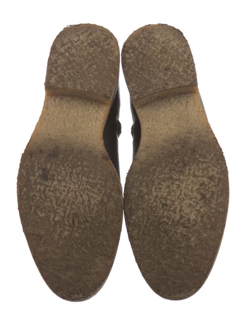 The Row Boris Leather Moto Boots