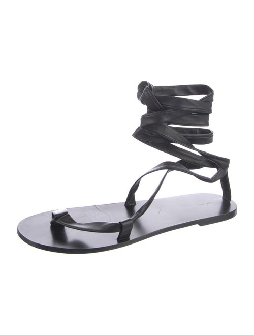 The Row Leather Gladiator Sandals