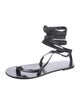 The Row Leather Gladiator Sandals
