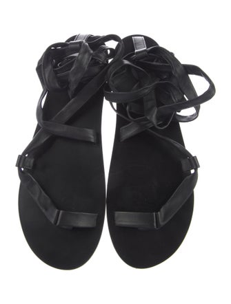 The Row Leather Gladiator Sandals