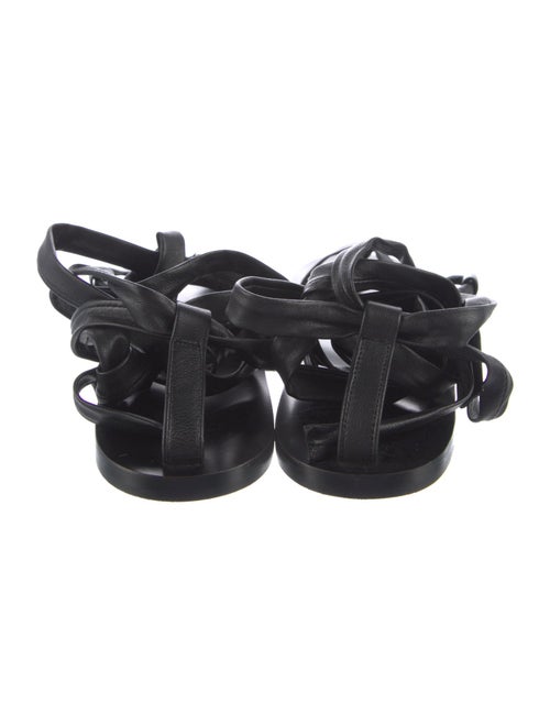 The Row Leather Gladiator Sandals