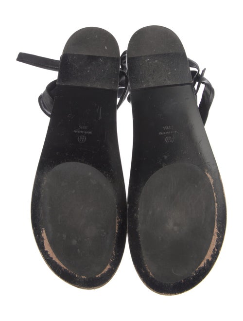 The Row Leather Gladiator Sandals